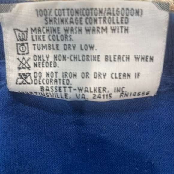 Lee Vintage 90s Martha Stewart doesn’t live here T-shirt blue 100% cotton size L - Picture 7 of 7